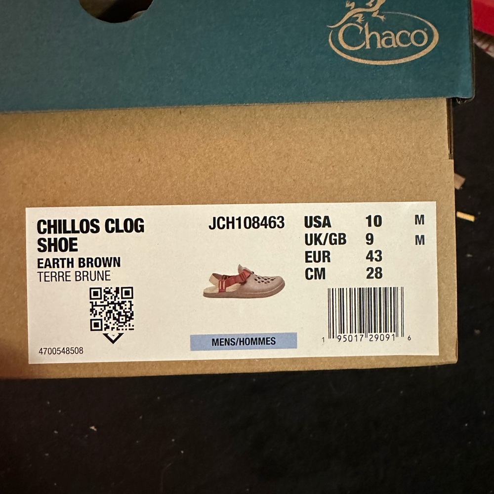 Chaco men’s  Chillos Clog - Earth Brown